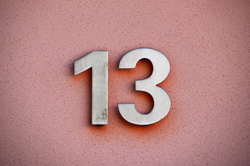 13 years to celebrate